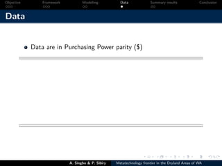 Technical efficiency of producers’ in the dryland areas of west africa   a multiioutput stochaistic metafrontier approach