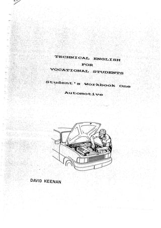Technical english for vocational students student's workbook one ...