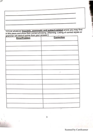Technical writing exams | PDF