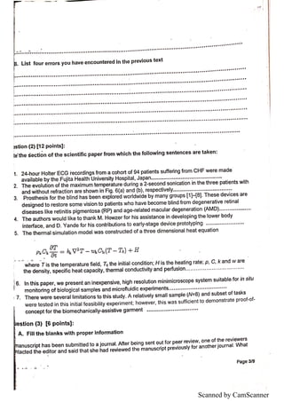 Technical writing exams | PDF