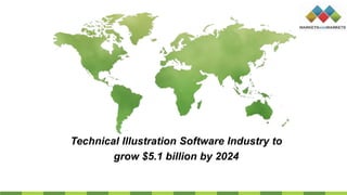 Technical Illustration Software Industry to
grow $5.1 billion by 2024
 