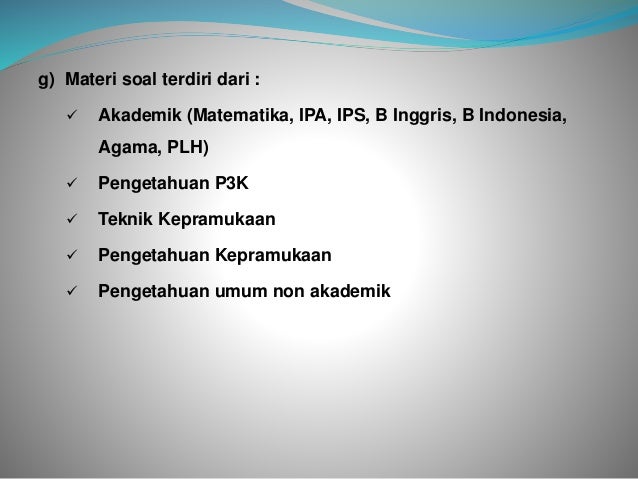 Technical meeting Lomba Pramuka LLP Technical meeting Lomba Pramuka LLP