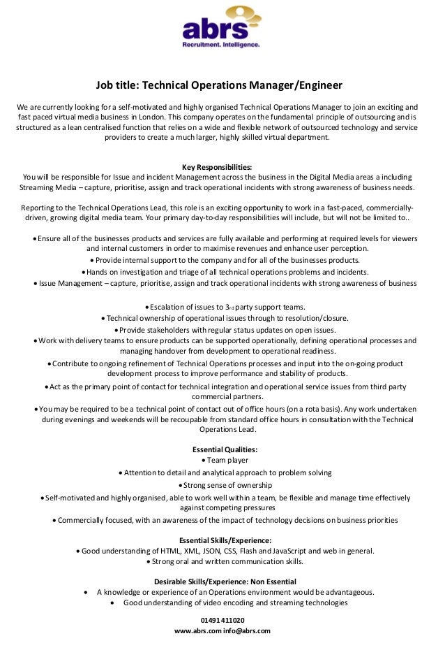 technical-operations-manager-job-from-abrs