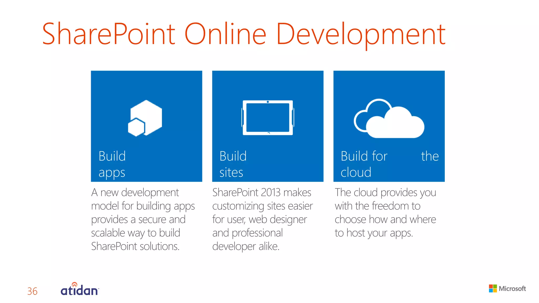 SharePoint Online Development 
36 
 