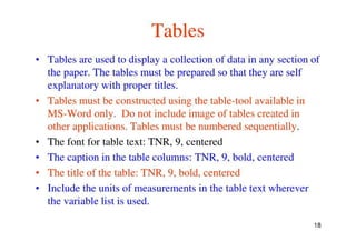 Technical Paper Writing