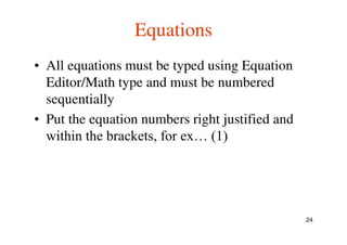 Technical Paper Writing