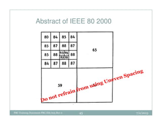 Abstract of IEEE 80 2000
PBC Training Document PBC/ER/005 Rev 0 7/2/201345
 