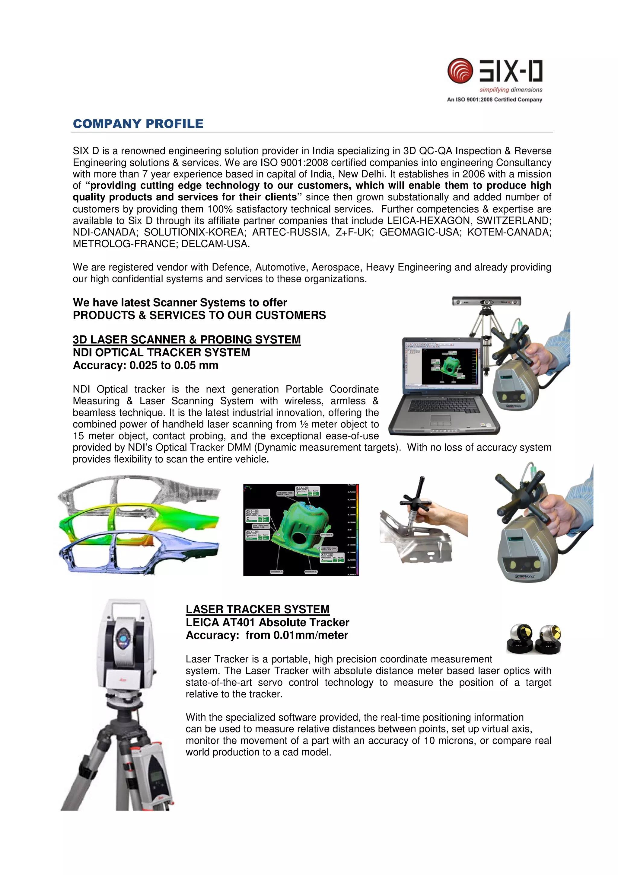 Six D India Technical Detail | PDF