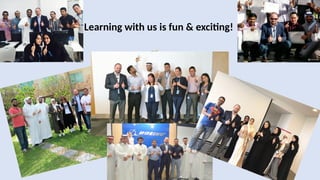 Learning with us is fun & exciting!
 