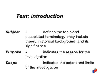Technical Reporrt writings Elements1.ppt