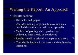 Technical Report Writing