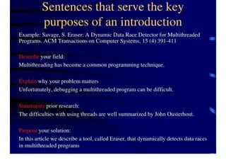 Technical Report Writing