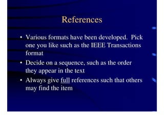 Technical Report Writing