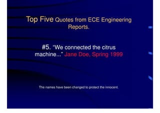 Technical Report Writing