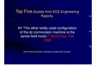 Technical Report Writing