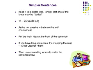 Technical Report Writing - Chocolate Cake K Christian