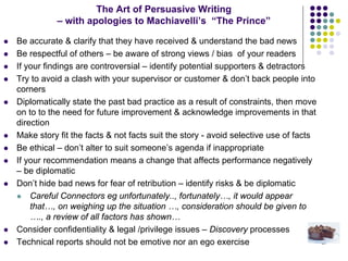 Technical Report Writing - Chocolate Cake K Christian