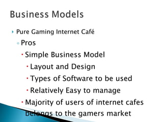 internet cafe finishing module | PPT