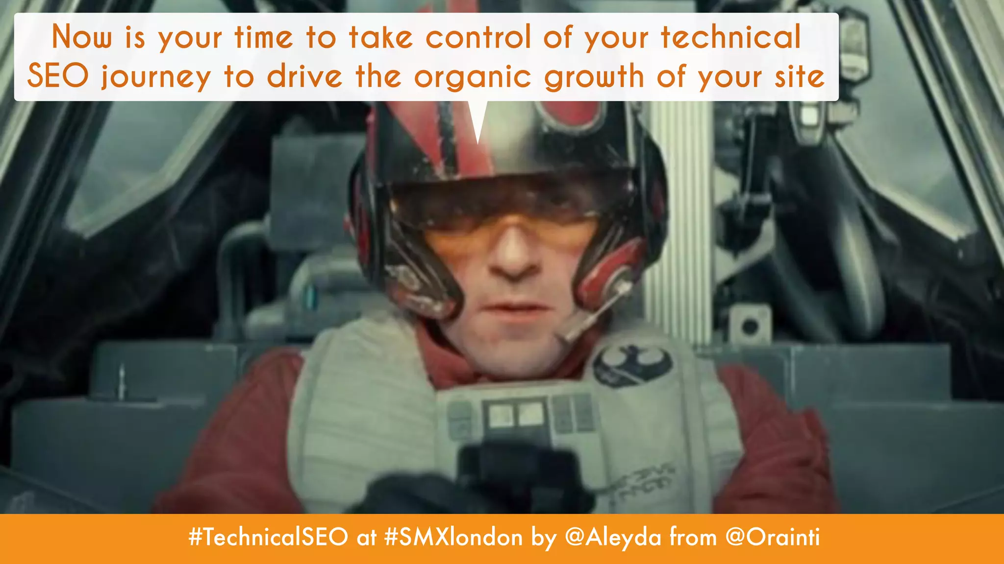 #TechnicalSEO at #SMXlondon by @Aleyda from @Orainti
Now is your time to take control of your technical
SEO journey to drive the organic growth of your site
 