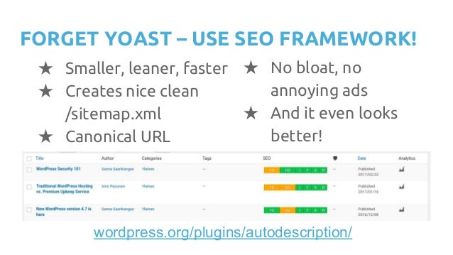 technical seo for wordpress aka stop wasting time on yoast