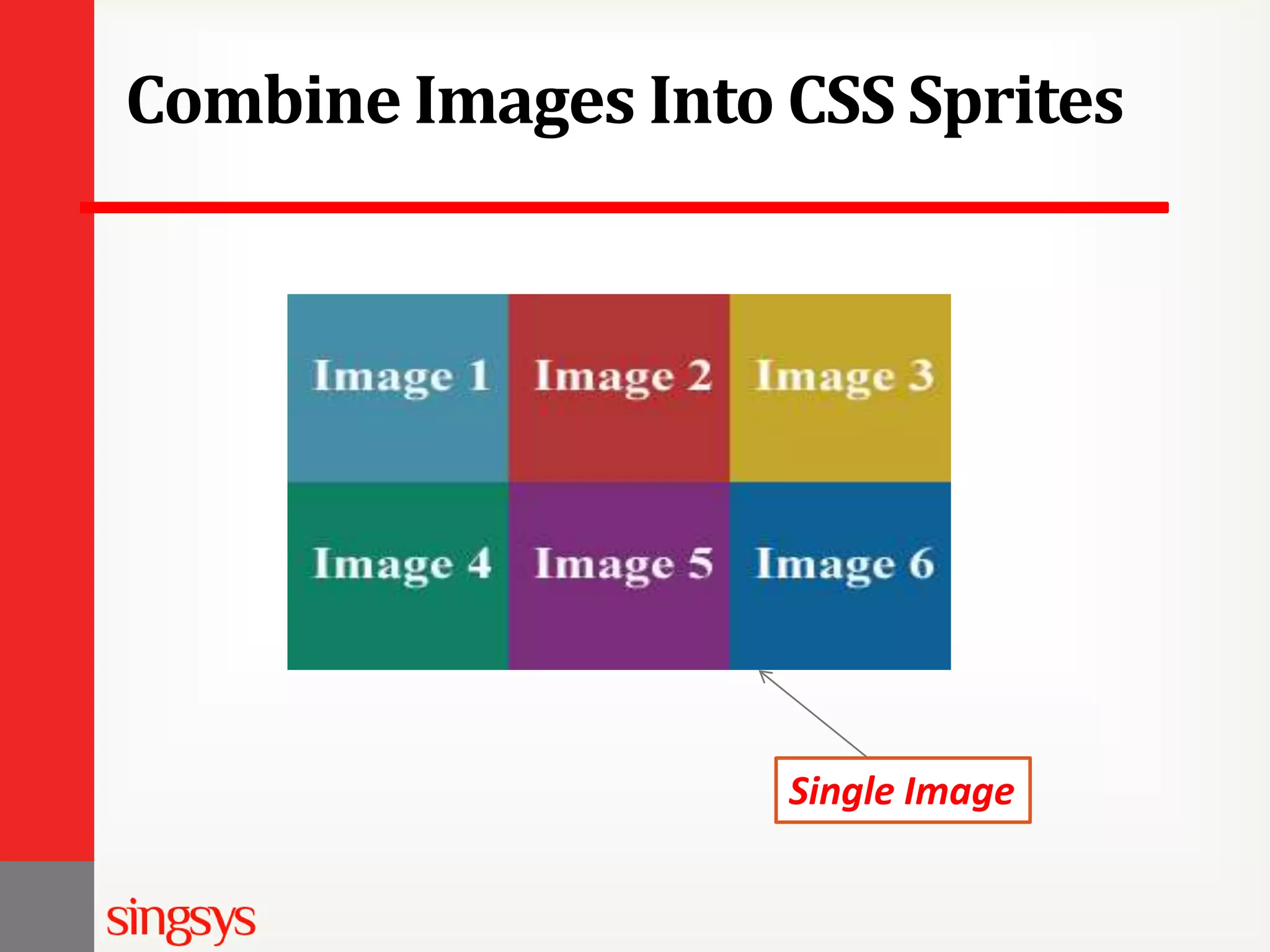 Combine Images Into CSS Sprites Single Image 