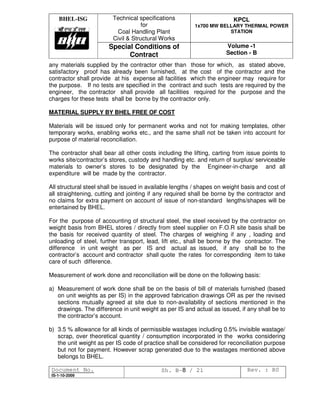Technical specifications package a vol 1 | PDF
