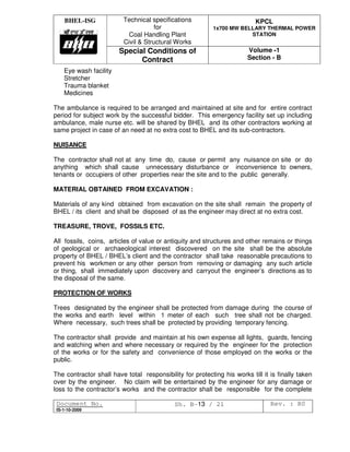 Technical specifications package a vol 1 | PDF