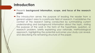Technical Terms Used in Research (A discussion of terms and its ...