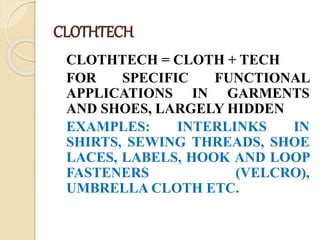Technical textiles | PPTX