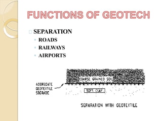 SEPARATION
◦ ROADS
◦ RAILWAYS
◦ AIRPORTS
 