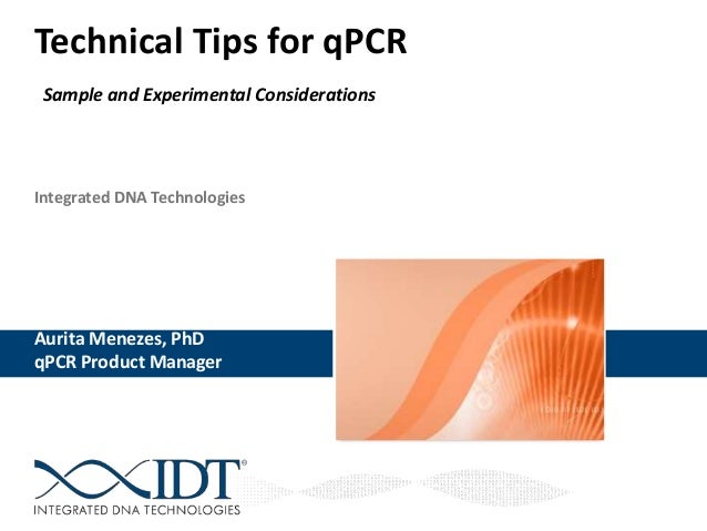 qpcr integrated dna technologies