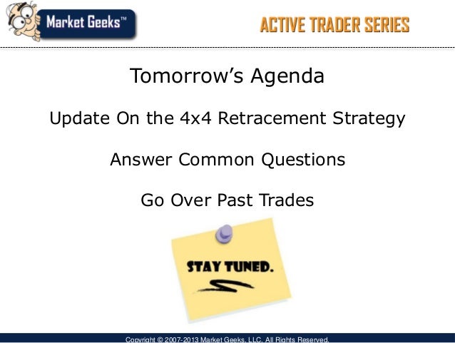 Common technical trading strategies