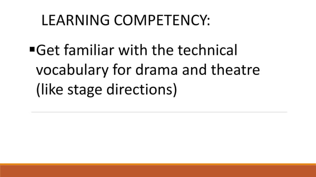 drama and theatre | PPTX | Drama | Genres