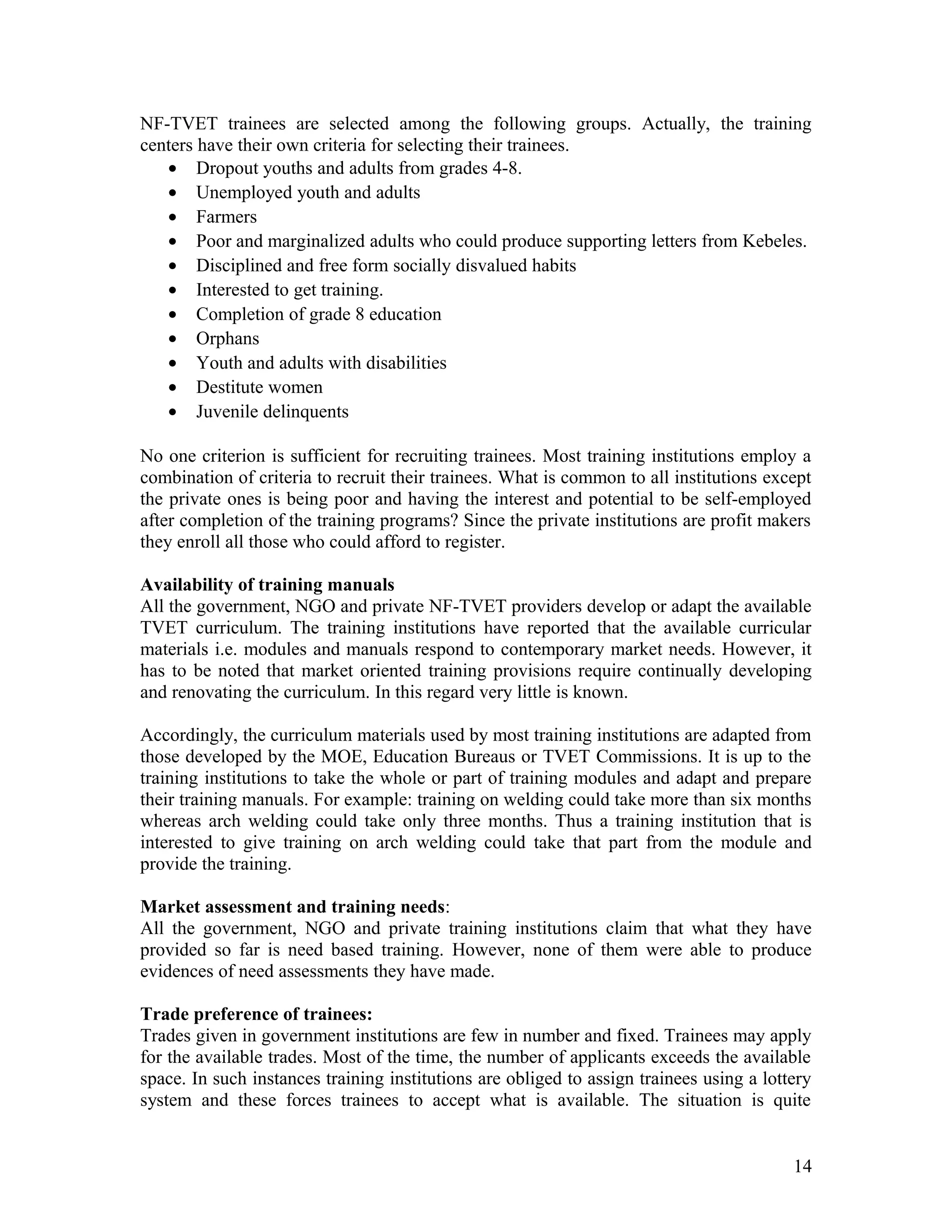 Technical vocational education and training in ethiopi1 | DOC
