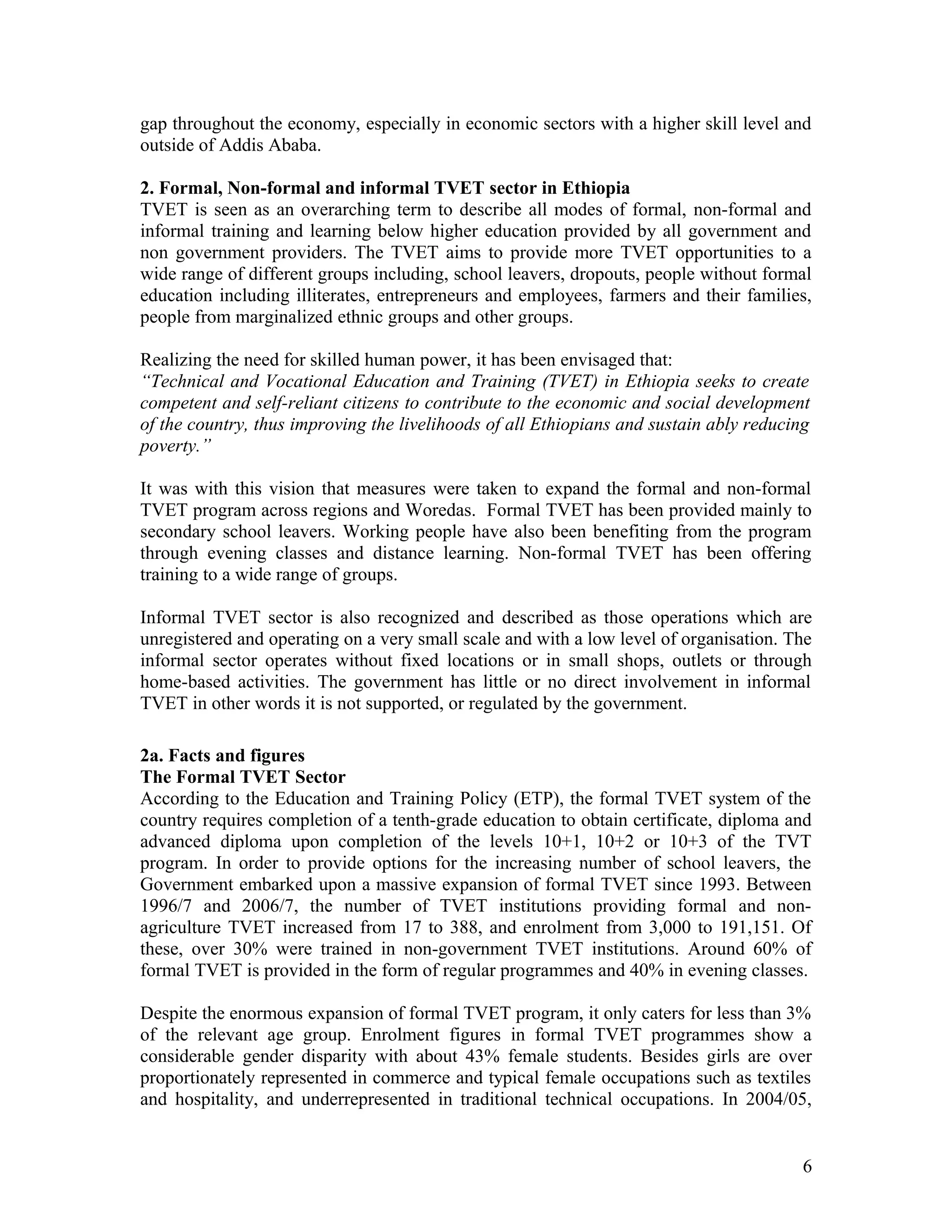Technical vocational education and training in ethiopi1 | DOC