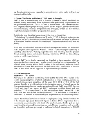 Technical vocational education and training in ethiopi1 | DOC