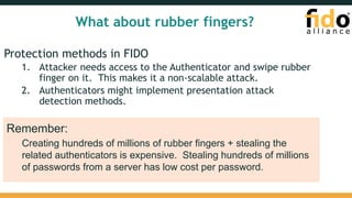 Getting to Know the FIDO Specifications - Technical Tutorial | PPTX