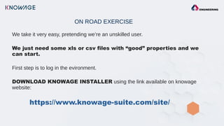 MAP WIDGET - Knowage Technical Webinars | PDF