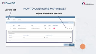 MAP WIDGET - Knowage Technical Webinars | PDF
