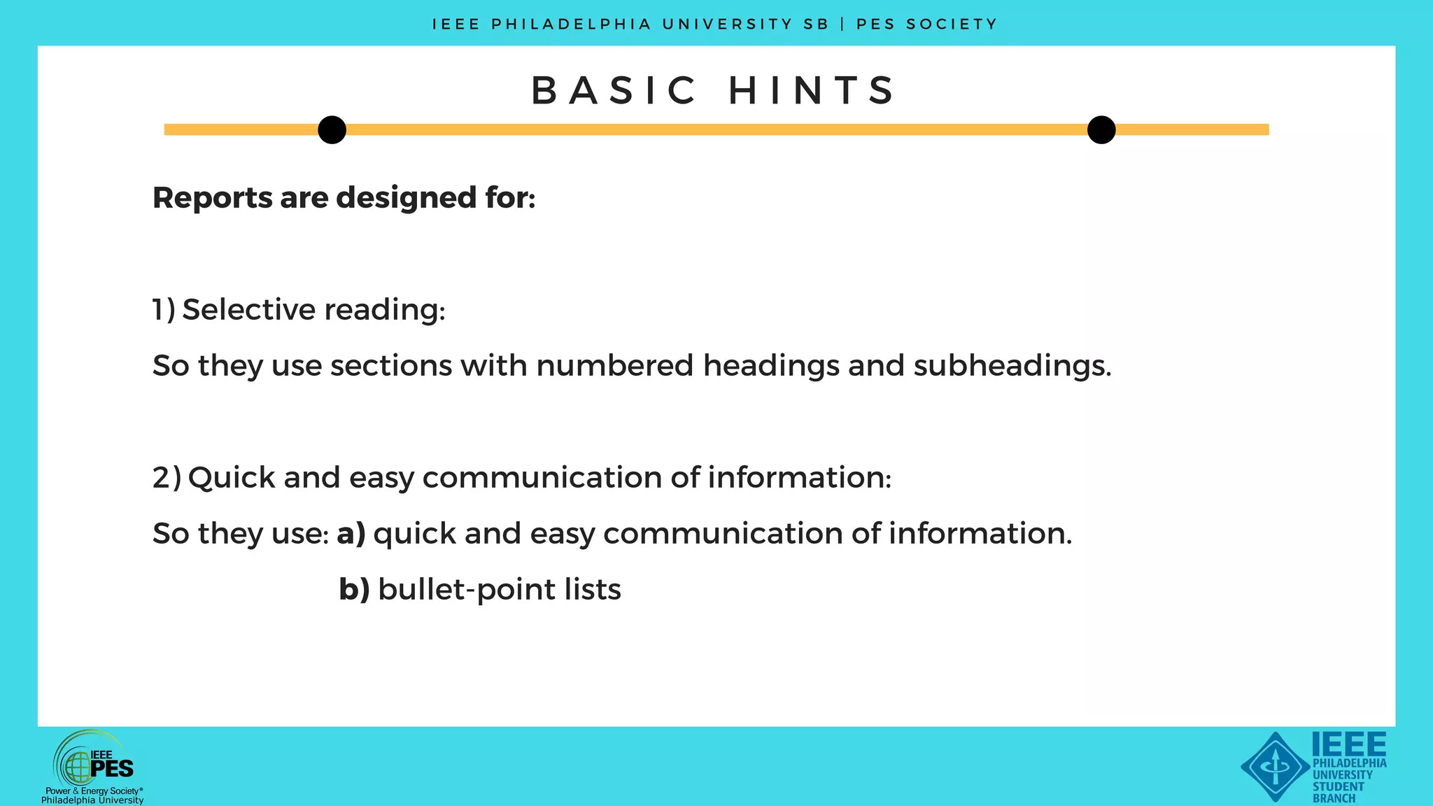 Writing an engineering technical report | PDF