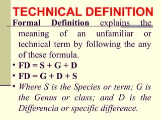 Nature and Features of Technical Writing | PPTX
