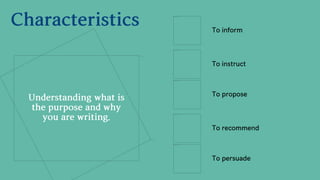 Technical Writing: An Introduction