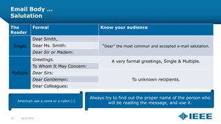 Technical Writing Skills 