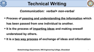 Technical writing | PDF