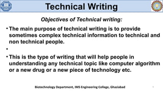 Technical writing | PDF