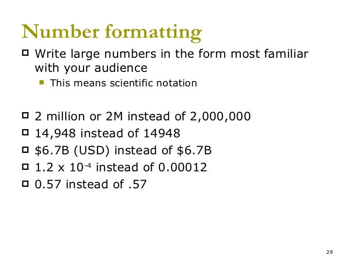 Technical writing tips