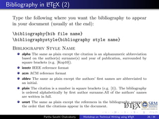 Technical writing using LaTeX | PDF