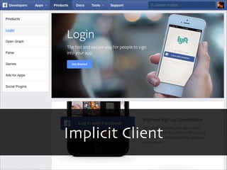 Implicit Client
Copyright 2013 OpenID Foundation Japan - All Rights Reserved.

 