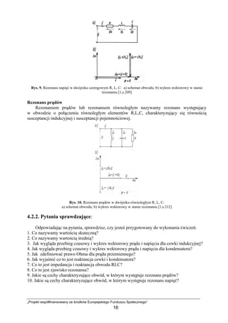 3. Badanie obwodów prądu przemiennego | PDF