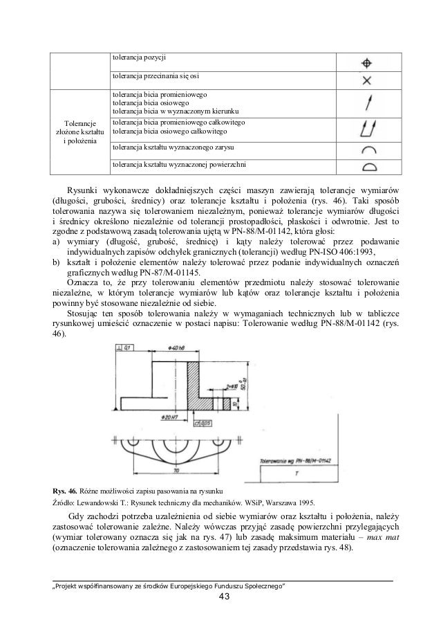 6 Odwzorowywanie Elementów Maszyn